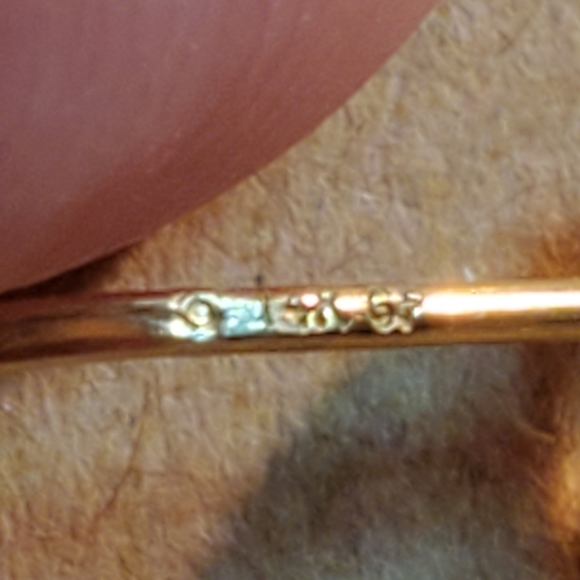 Chrysoprase Wirewrapped Dainty Earrings Gold Filled and 925 NWOT - Picture 3 of 5